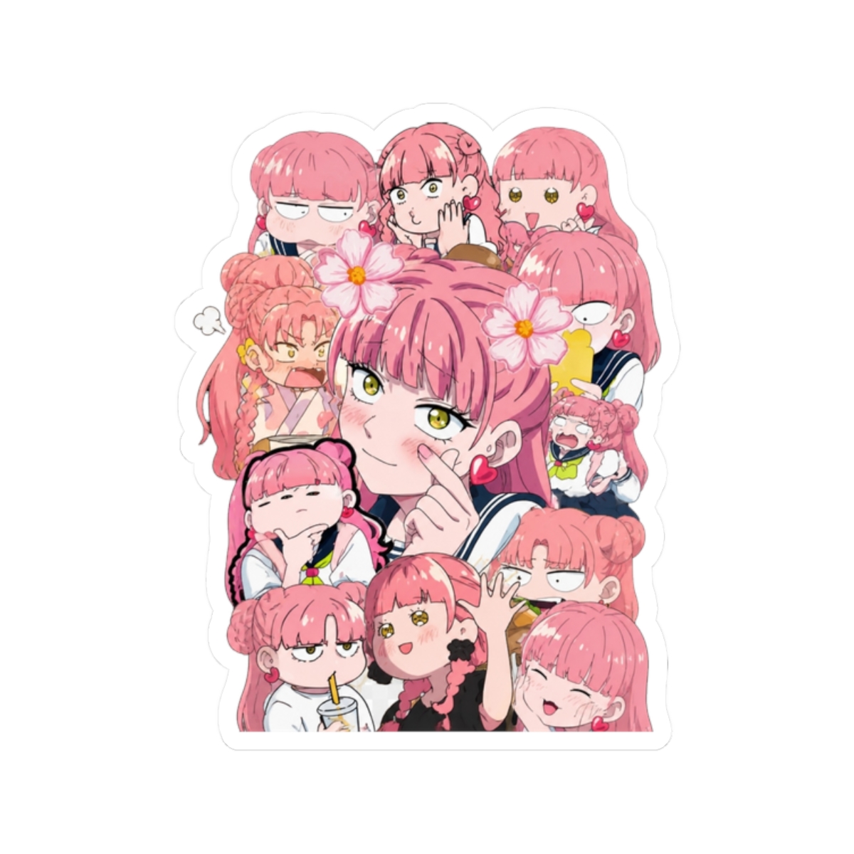You and I Are Polar Opposites Sticker - alternate angle 3, merchandise