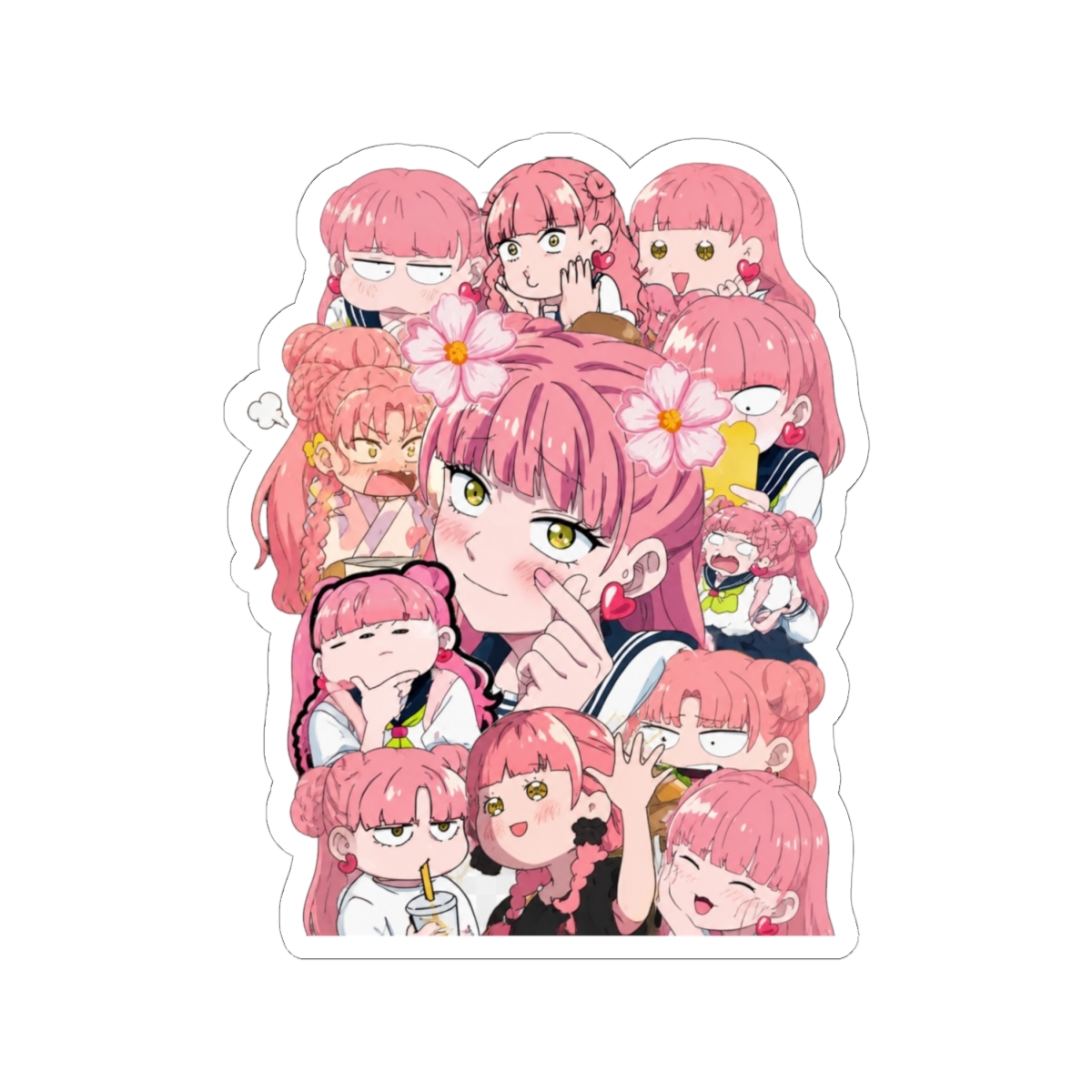 You and I Are Polar Opposites Sticker - alternate angle 1, merchandise