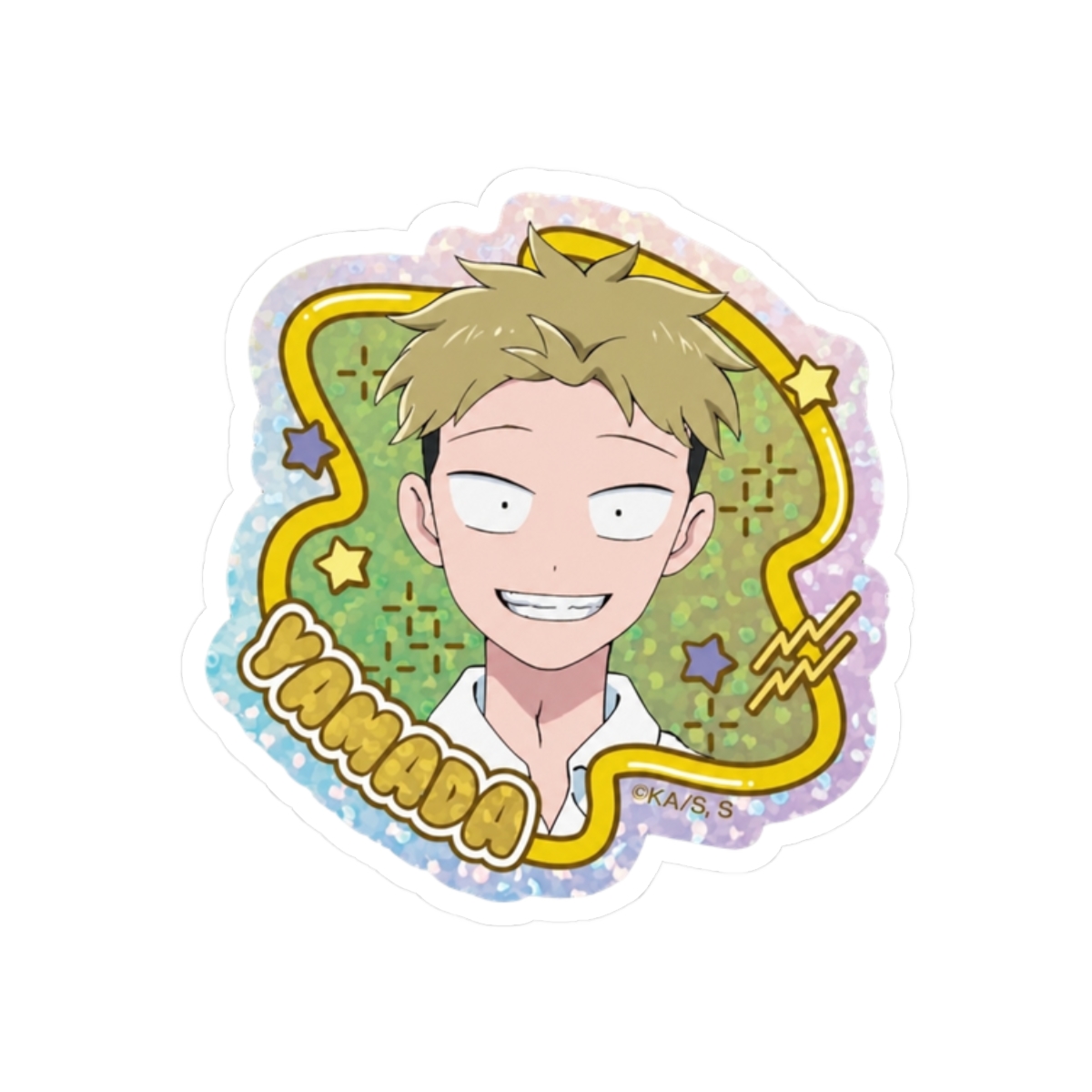 SaleLimitedPre-ownedPre-orderBack-orderOrder ClosedTV Anime "You and I are Polar Opposites" Shiny Sticker 3. YamadaEnsky590 JPY660 - alternate angle 3, merchandise