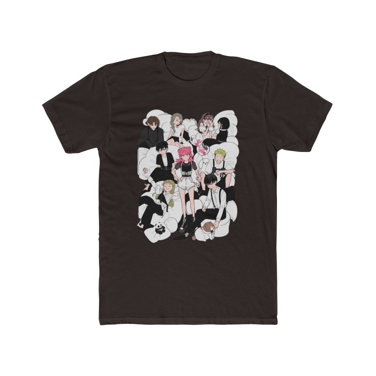 You And I Are Polar Opposites Anime T Shirt - Seihantai Na Kimi To Boku Graphic Tee - alternate angle 2, merchandise
